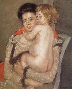 Mary Cassatt The girl holding the baby china oil painting reproduction